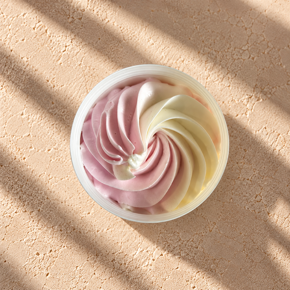 Whipped Body Butter, Lavender scent, shea and cocoa butter jar
